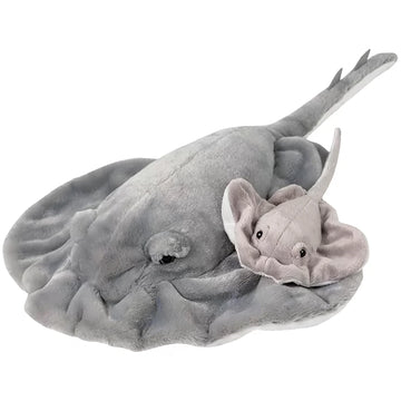 Rhode Island Novelty Charming and Ray Plush, Soft Stuffed Animal Toy for Kids, 22 Inch