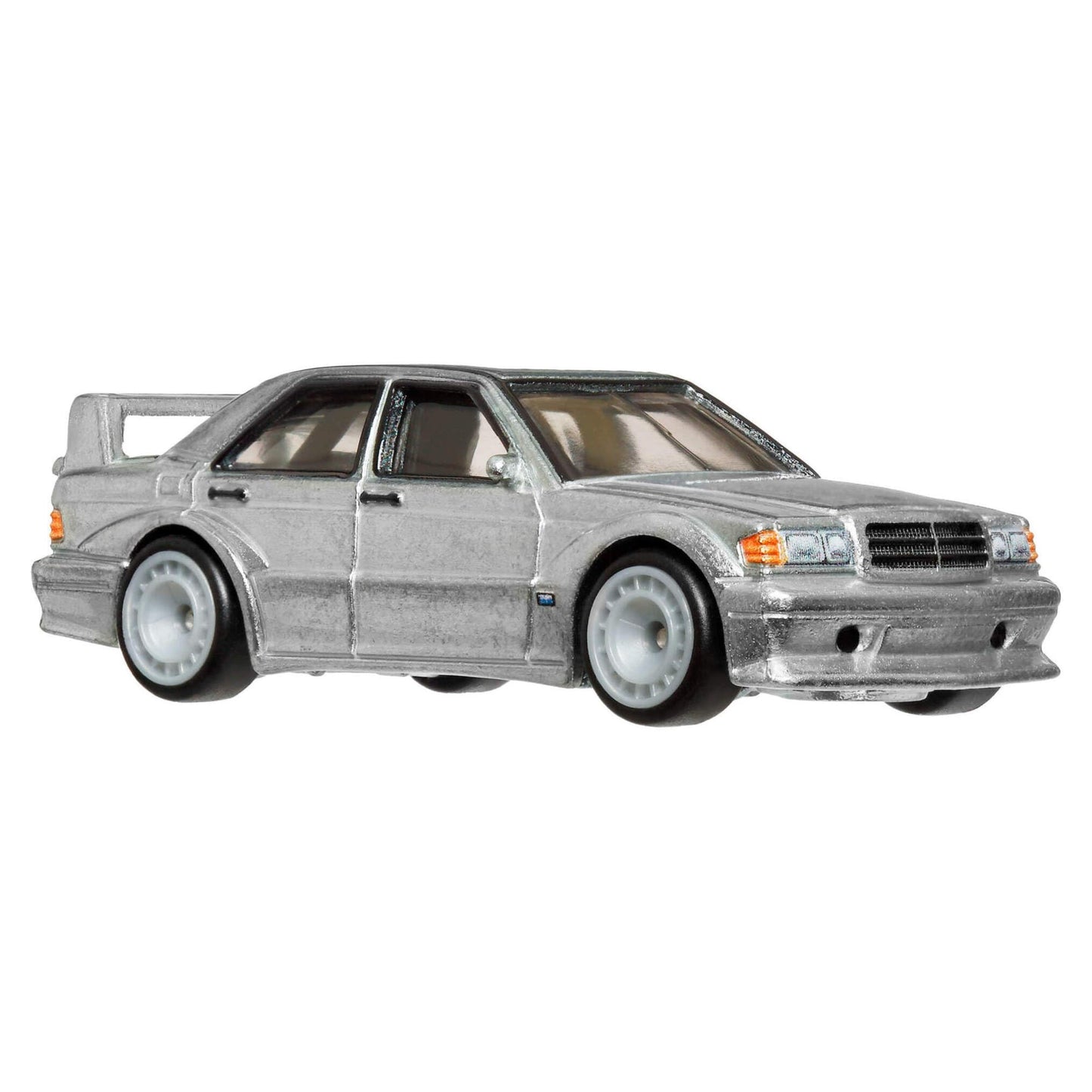 Hot Wheels Premium Car Culture Collectible Toy Car, 1:64 Scale Die-Cast Mercedes-Benz 190E 2.5-1.6, Modern Classics Vehicle with Real Riders Tires