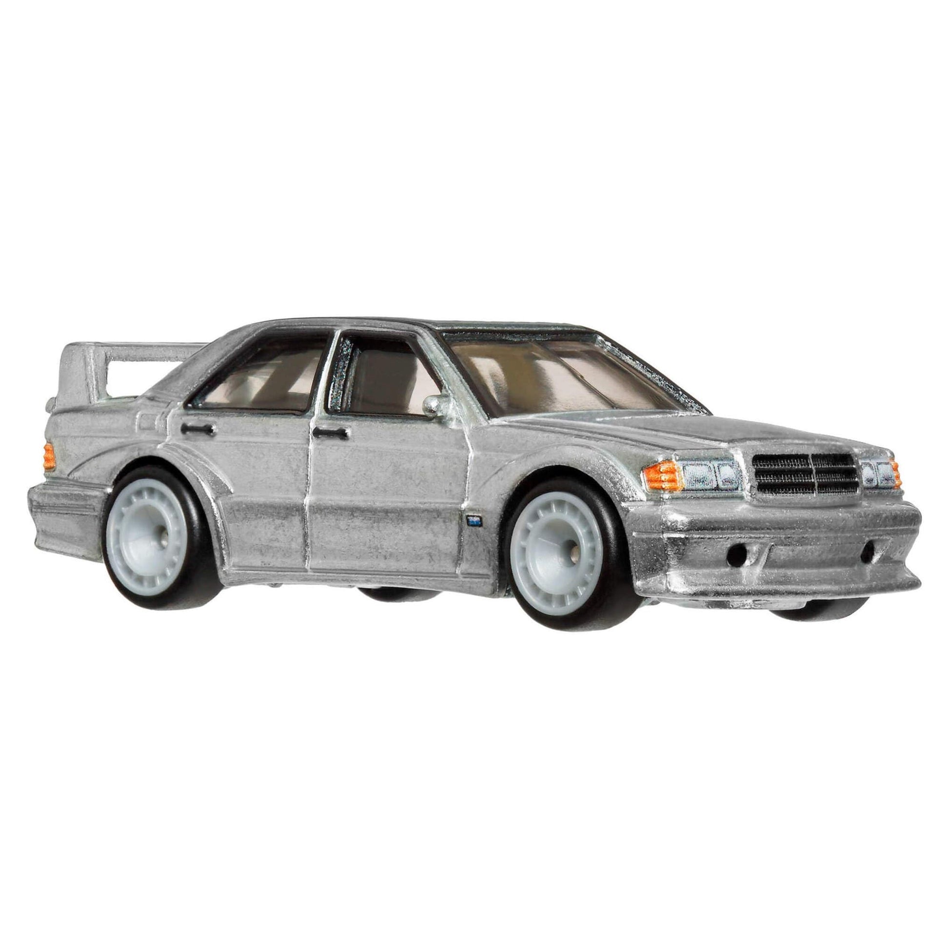 Hot Wheels Premium Car Culture Collectible Toy Car, 1:64 Scale Die-Cast Mercedes-Benz 190E 2.5-1.6, Modern Classics Vehicle with Real Riders Tires