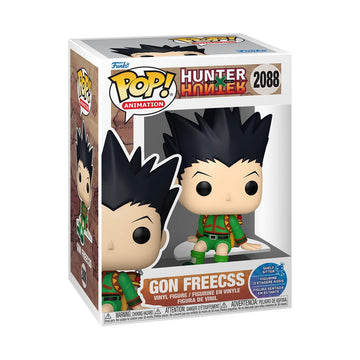 Funko Pop! Animation: Hunter X Hunter - Gon Freecss (Sitting) - Collectable Vinyl Figure - Gift Idea - Official Merchandise - Toys for Kids & Adults