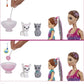 Barbie Color Reveal Surprise Party! Set with 50+ Surprises: 1 Doll, 1 Chelsea Doll, 2 Pets, 6 Color-Change Activations, Accessories & More, Dance