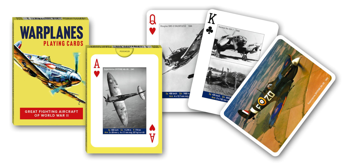 Piatnik Warplanes Playing Cards