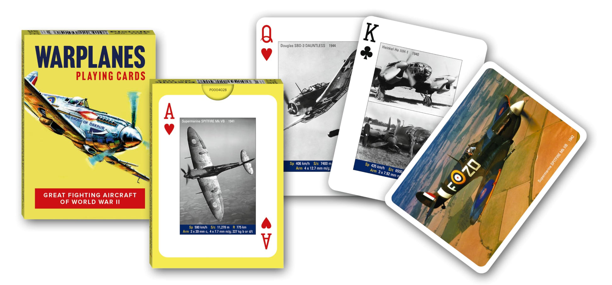 Piatnik Warplanes Playing Cards