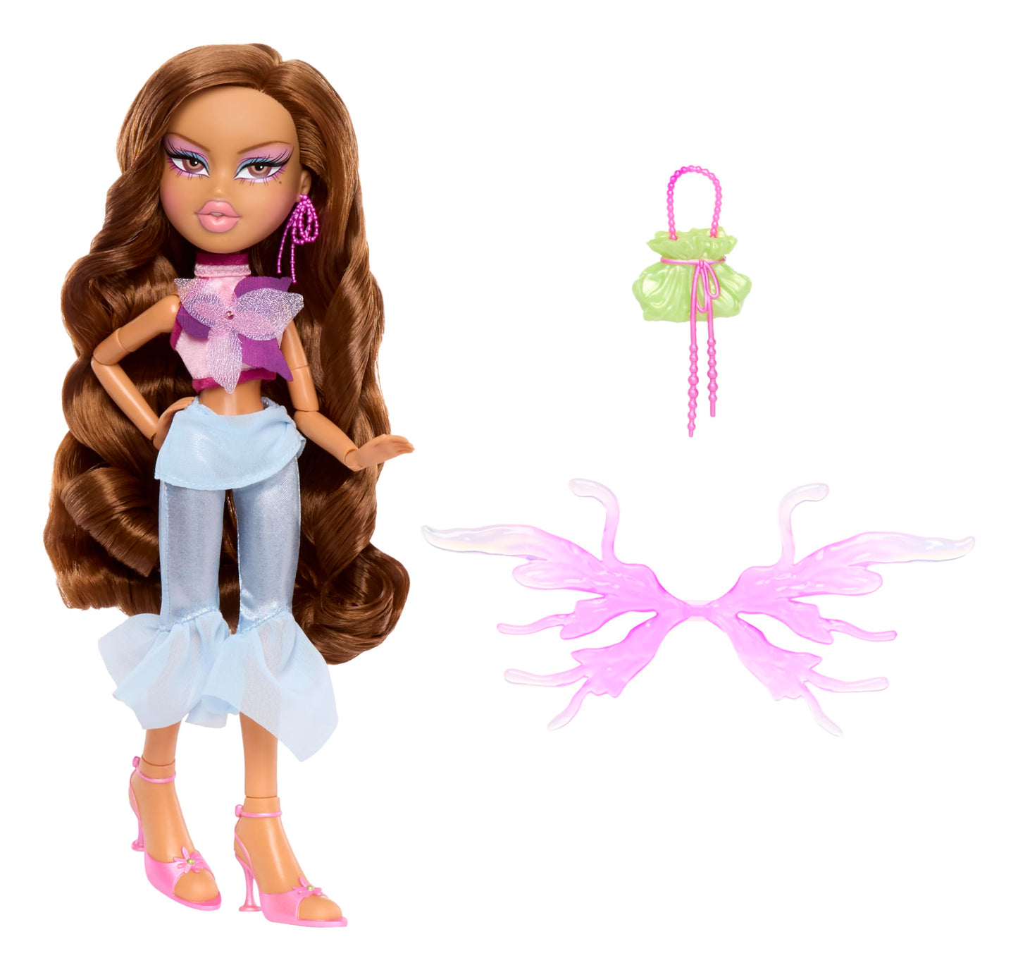 Bratz Fashion Pixiez Yasmin Collectible Fantasy Doll with Real Fashions and Accessories