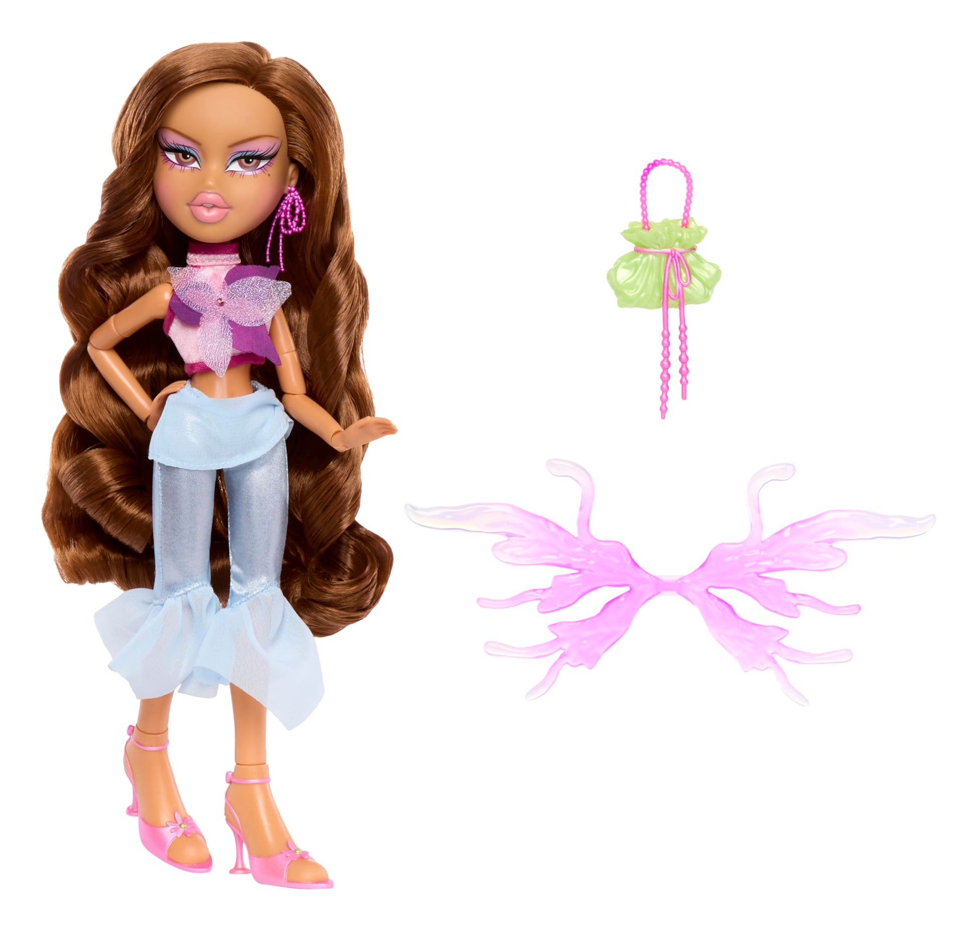 Bratz Fashion Pixiez Yasmin Collectible Fantasy Doll with Real Fashions and Accessories