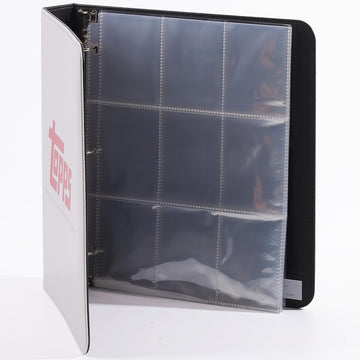 Topps Binder - 9 Pocket Trading Card Binder, Premium Durable Material, 35 Top-Loading Pages, 450 Card Capacity, Folder for Collectible Card Games