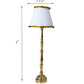 Miniature Dollhouse Floor Lamp, LED Battery-Operated Light, Functional Dollhouse Furniture Accessory