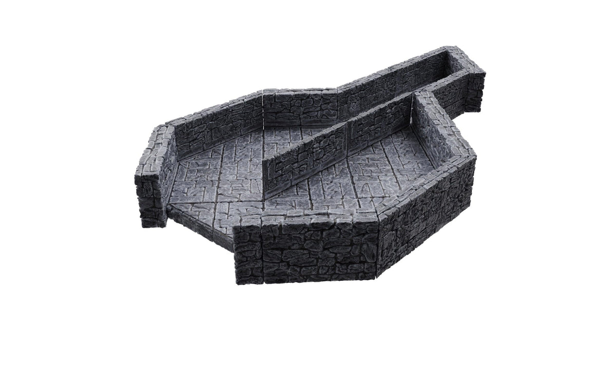 WizKids Warlock Tiles: Expansion - Dungeon Tile III Angles