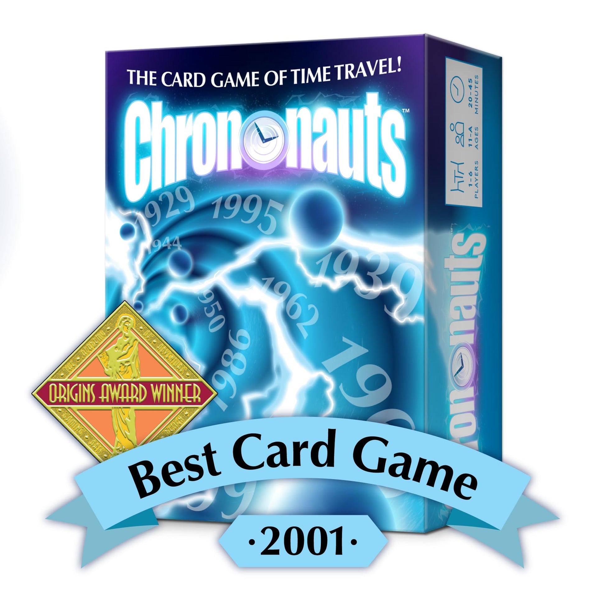 Looney Labs Chrononauts Card Game - Time-Travel Adventure for 1-6 Players
