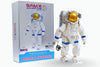 Space Adventure Astronaut Construction Toy 793-Piece Buildable Figure Set with Removable Backpack & Metal Detector Accessory - Detailed Plastic