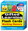 TestingMom.com Gifted Learning Flash Cards - Focus and Memory for Pre-K - Kindergarten - Gifted and Talented Educational Toy Practice for CogAT Test