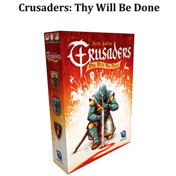 Crusaders: Thy Will Be Done - Medivel Strategy Boardgame, Ages 14+, 2-4 Players, 45-60 Min