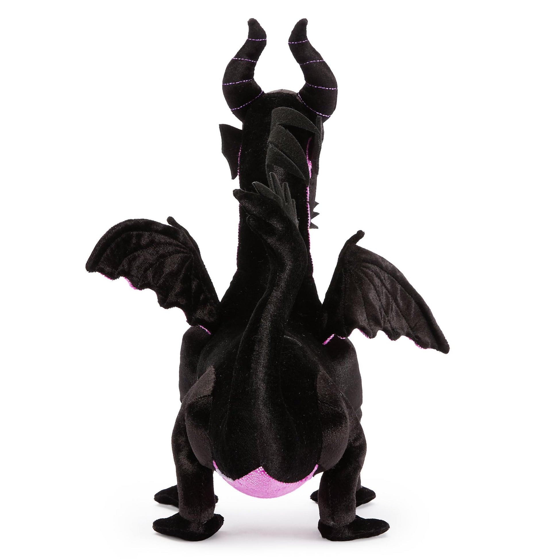 Disney Store Official Maleficent Dragon Plush - Dragon Stuffed Animal - Soft Disney Plush Toys with Embroidered Features & Iridescent Accents - Plushy