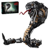 GHQYTPR Mech Snake Building Blocks Set 1036 Pieces Steampunk Black Mamba King Cobra Model Kit Articulated Reptile Construction Toy Cyberpunk Home