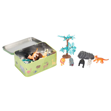 Master Toys Safari Play Set in Tin Box