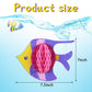 Skylety 9 Pcs Under The Sea Party Decorations Ocean Themed Animal Honeycomb Hanging Centerpiece Large Tropical Fish Decor Mermaid Creatures Supplies
