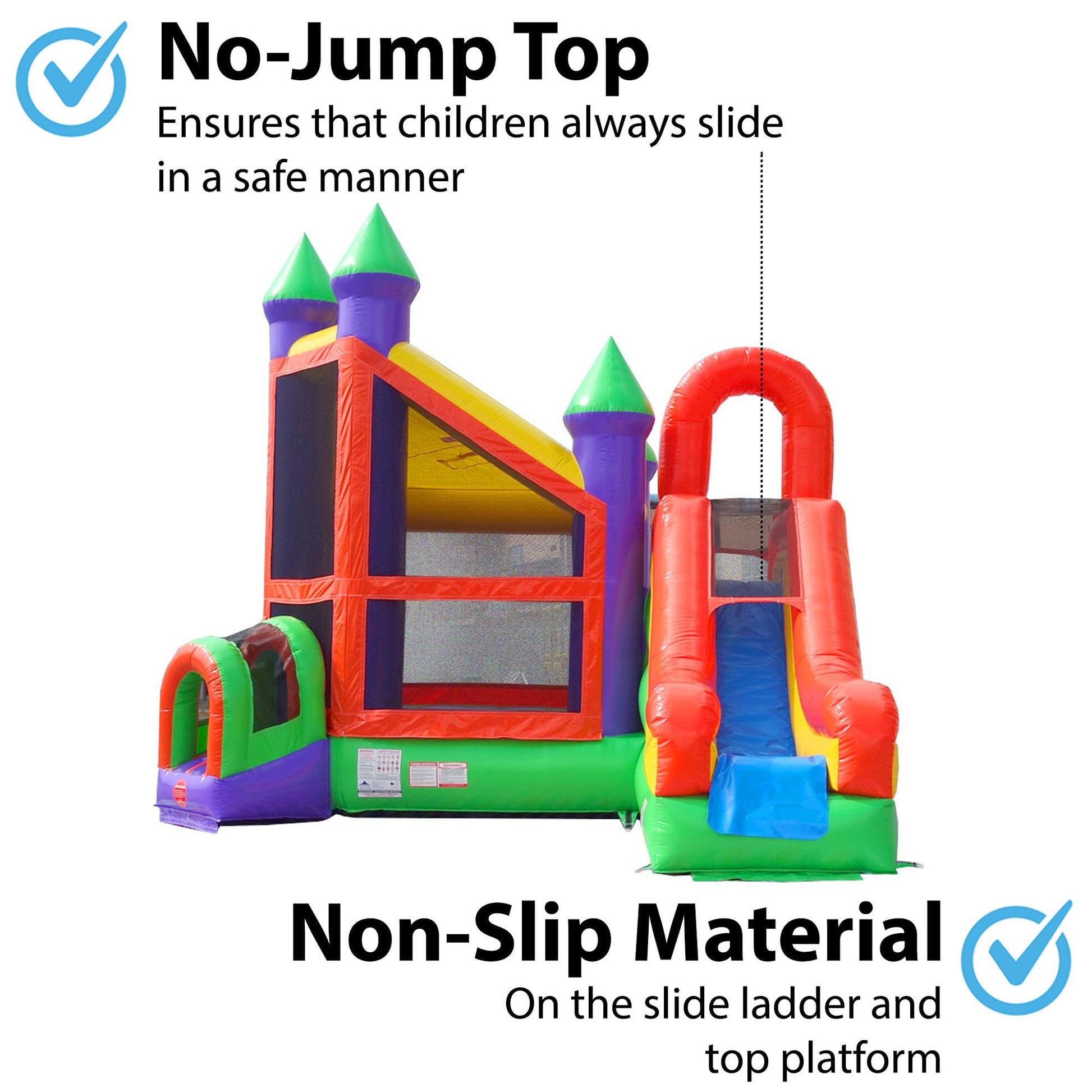 TentandTable Commercial Inflatable Bounce House with Slide