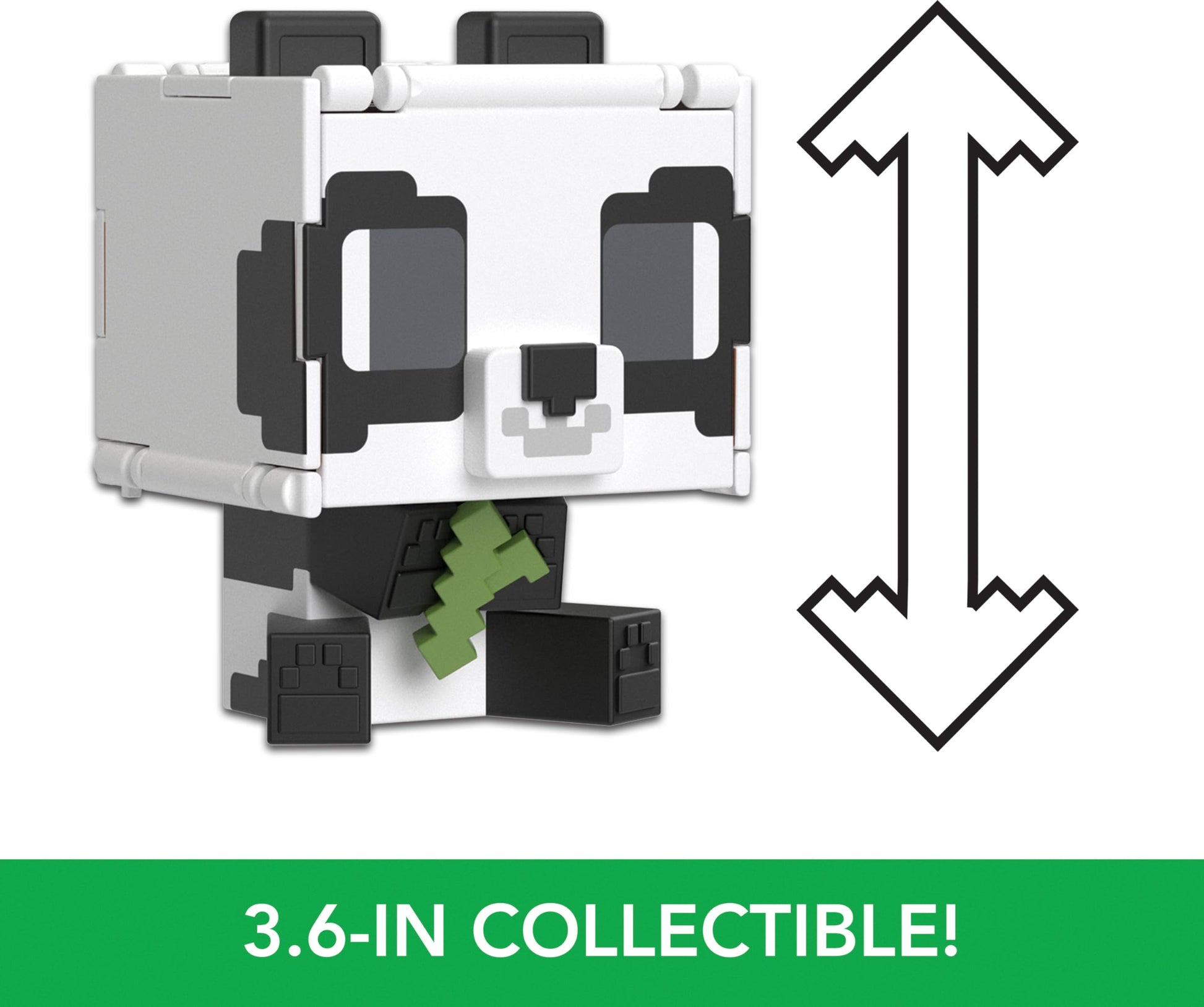 Mattel Minecraft Flippin’ Figs Figures Collection with 2-in-1 Fidget Play, 3.75-in Scale, Large Heads & Pixelated Design