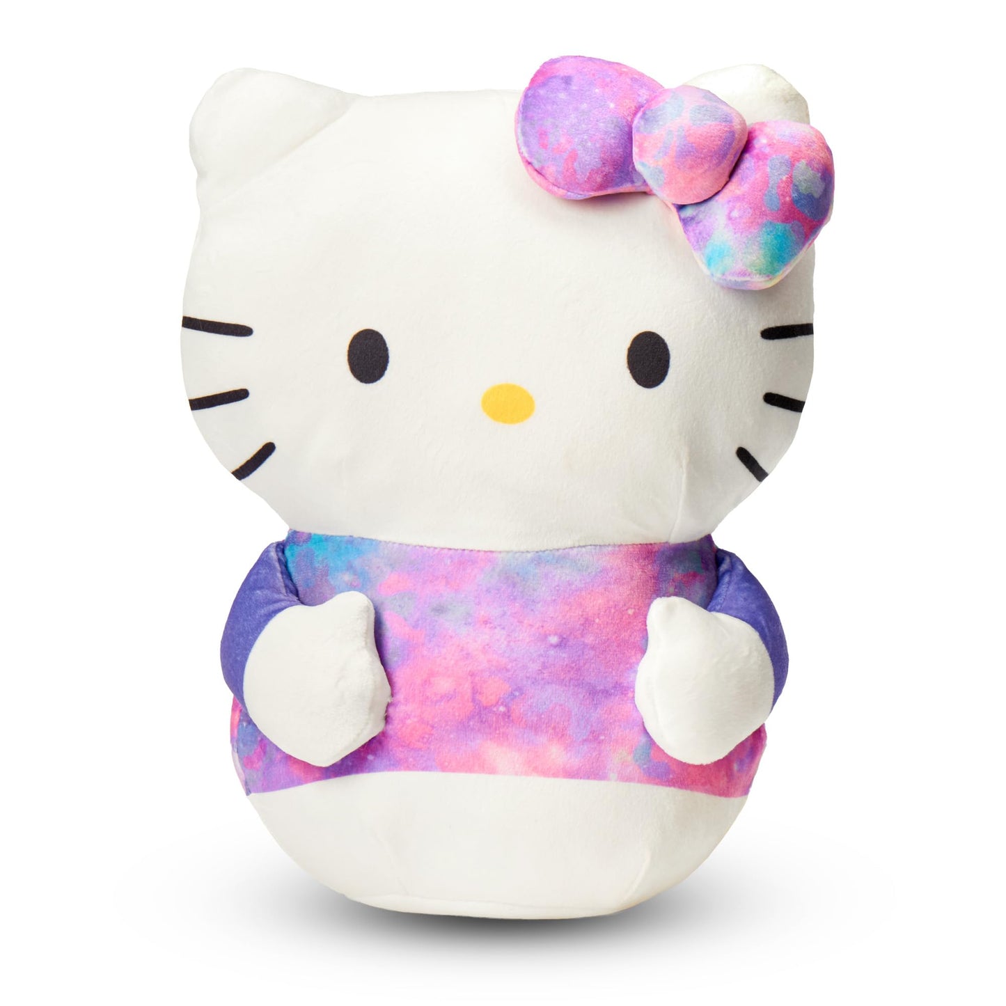 Sanrio Hello Kitty Cloud Hugger PiIlow, Pink Plush Character Shaped Design, Stuffed Animal for Girls and Boys, 11.5 Inches