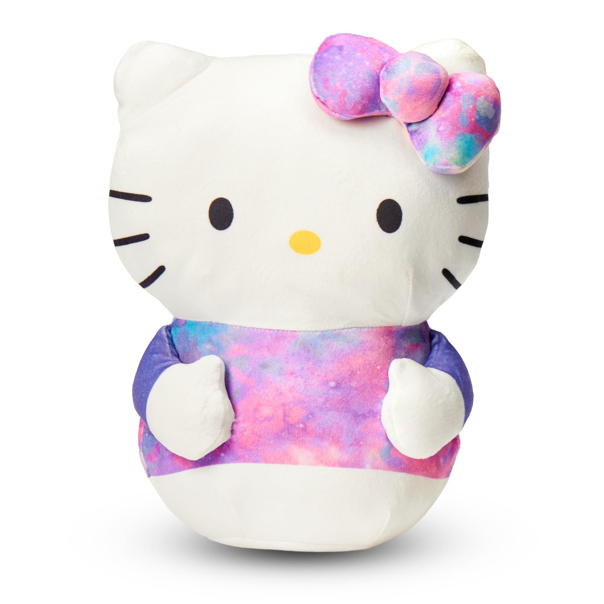 Sanrio Hello Kitty Cloud Hugger PiIlow, Pink Plush Character Shaped Design, Stuffed Animal for Girls and Boys, 11.5 Inches