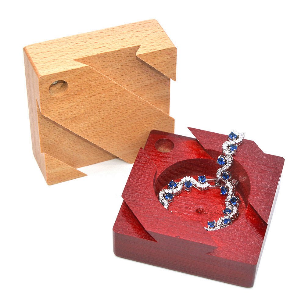 Wooden Secret Opening Puzzle Box Mysterious Box Gift Box