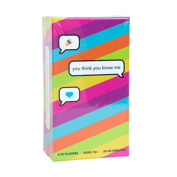 Pink Tiger Games You Think You Know Me Card Game Ages 14+ 2 to 10 Players