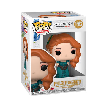 Funko Pop TV: Bridgerton - Penelope Featherington - 1/6 Odds for Rare Chase Variant - Collectable Vinyl Figure - Gift Idea - Official Merchandise