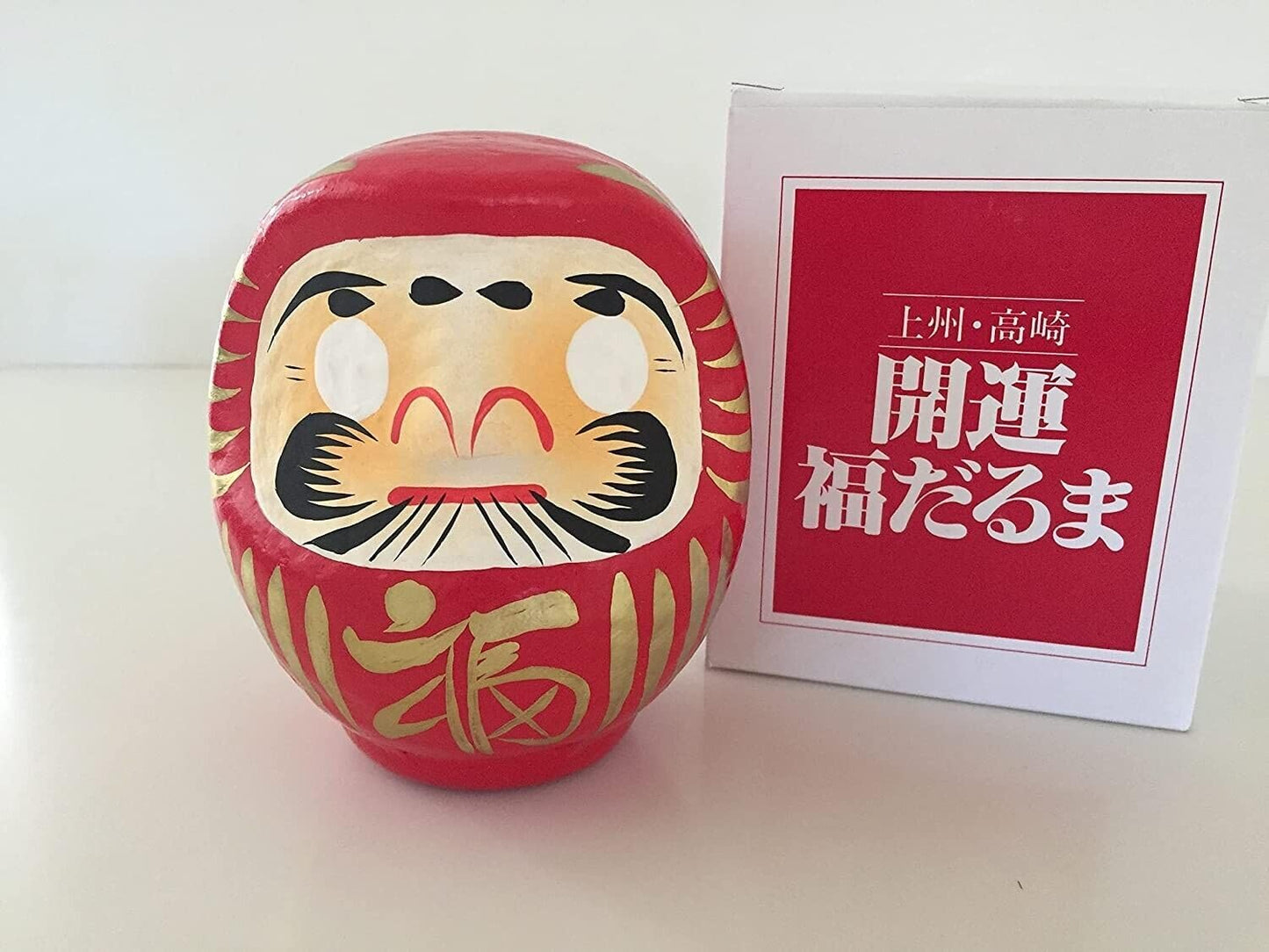 KUMI Japanese 4" H Red Wish-Making Good Luck Success Doll/Traditional Adult collectble