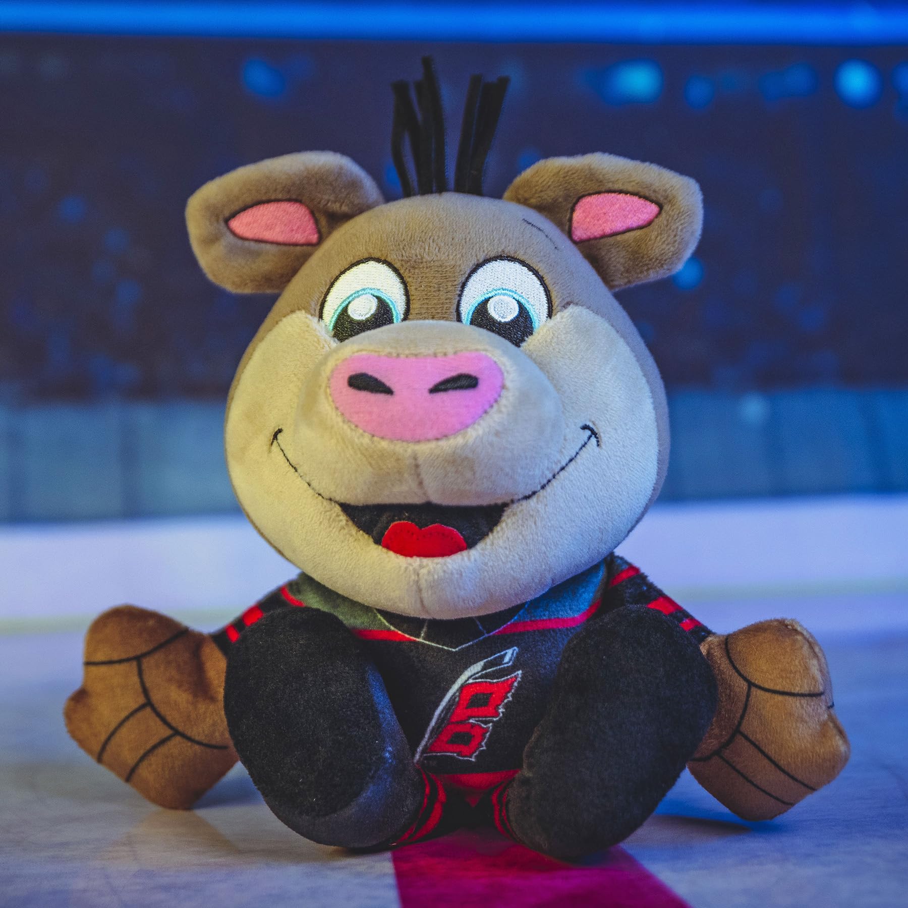 Bleacher Creatures Carolina Hurricanes Stormy 8" NHL Kuricha Mascot Sitting Plush - Soft Chibi Inspired Mascot