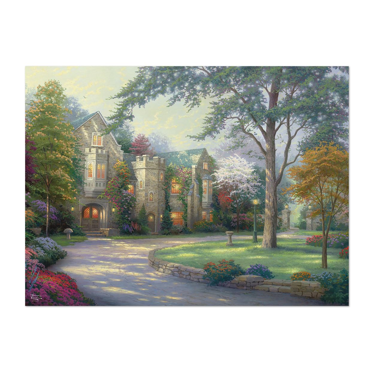 Buffalo Games - Thomas Kinkade Beyond Summer - 1000 Piece Puzzle for Adults