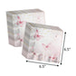 Butterfly Baby Shower Party Supplies - 64 Piece Spring Baby Shower Tableware Set Includes Large 9" Dinner Plates and 8" Dessert Paper Plates Napkins