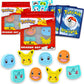 Pokemon Erasers for Kids Bundle - 8 Pack School Supplies Pencil Erasers
