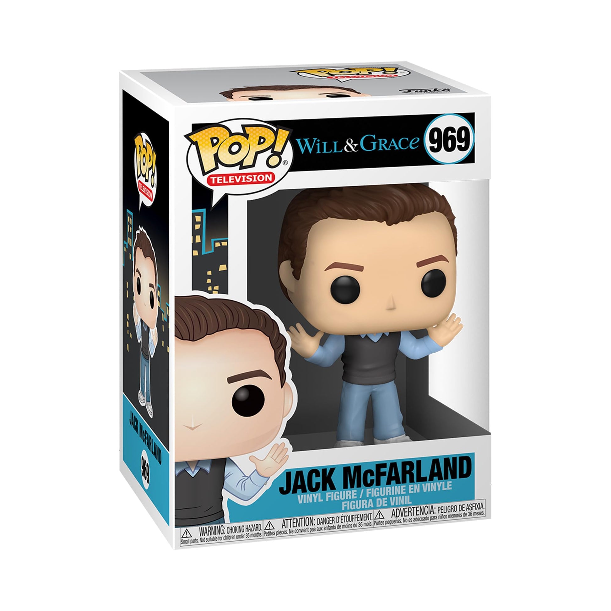 Funko Pop! TV: Will & Grace - Jack McFarland, Multicolor