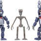 Five Nights at Freddy’s 6-Inch Endo-Series Collector Figure: Endo-1 with Classic Bonnie & Withered Bonnie Pieces - Articulated Figure with Classic