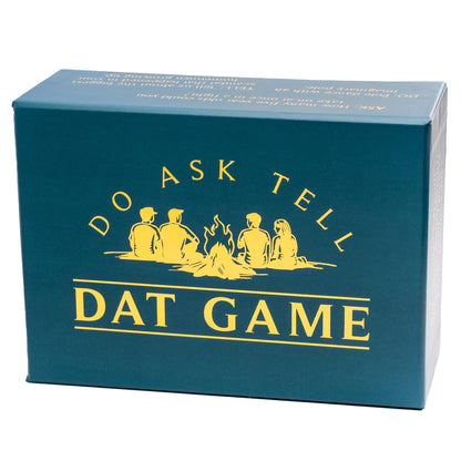DAT GAME Do Ask Tell Card Game for Adults, Funny Icebreaker Deck Highest Rated Interactive Social Game Night Activity