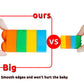 RAINBOW TOYFROG Building Blocks Toys for Toddlers-Educational Development STEM Toys-Safe Skill Building Toys for Boys&Girls - Set of 74pcs