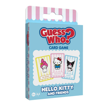 Guess WHO? Card Game: Hello Kitty and Friends, Featuring 20 Characters, My Melody, Kuromi, Badtz-Maru and More, Family Friendly Deduction Game