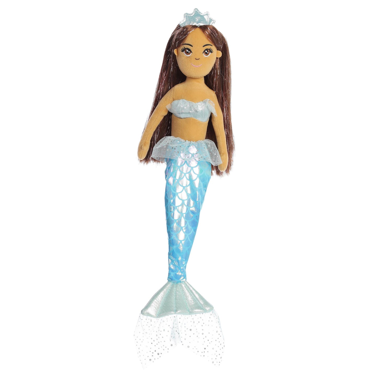 Aurora® Enchanting Sea Sparkles™ Princess Sparkles™ Yesenia Stuffed Doll - Imaginative Play with Magical Companions - Perfect for Kid's Birthdays