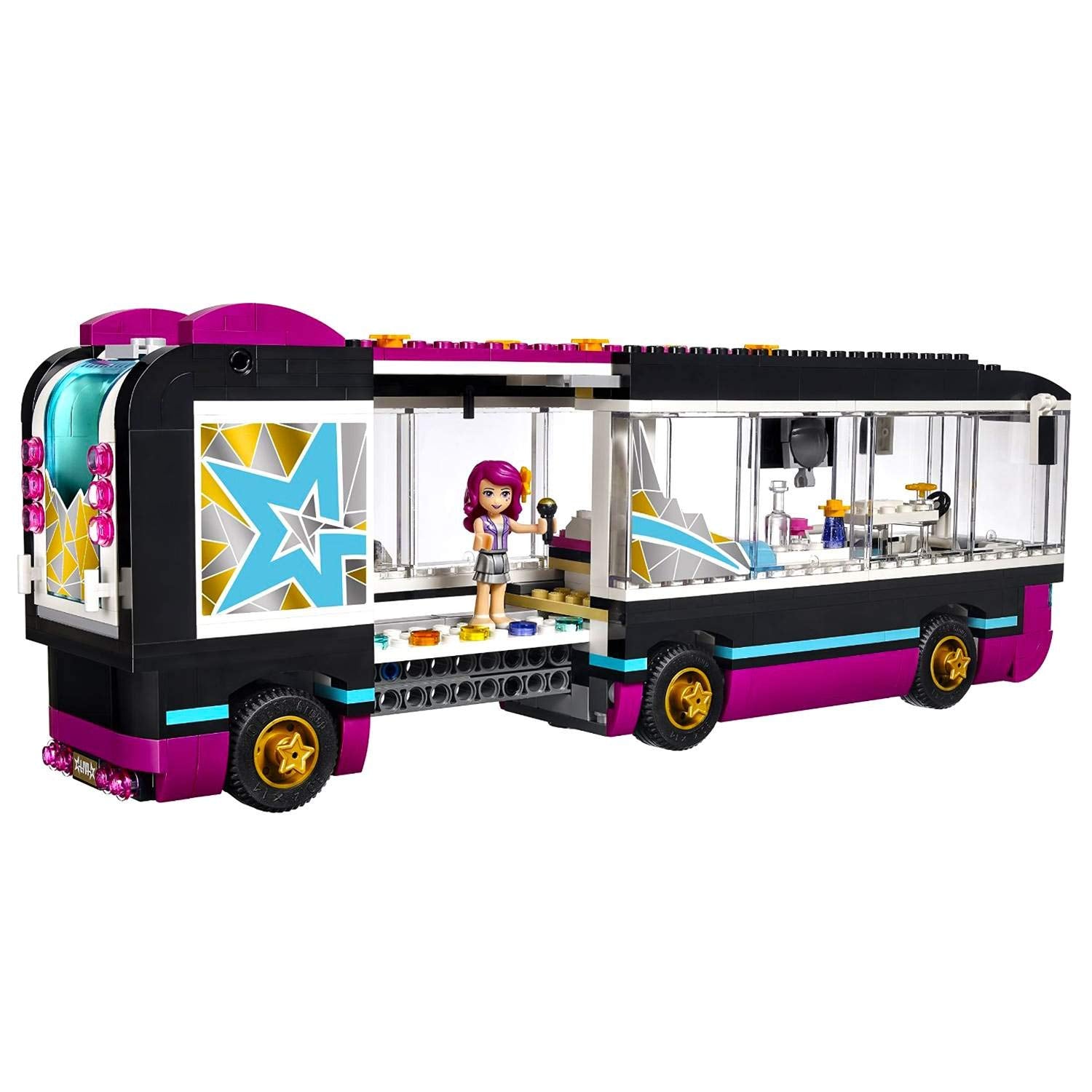 LEGO Friends 41106 Pop Star Tour Bus Building Kit