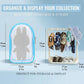 Clothes for Labubu Doll: 25-Piece Clothes & Accessories Set for 17cm/6.7in Dolls - Charm Overalls Casual OutfitsShoes Glasses Backpack Hangers Display