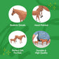 Big Country Toys Horse Mare and Colt Set (Brown)