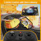 deependo 2 Pack Remote Control Car, RC Ejecting Bumper Car for Kids, Cat and Rat War Cheese Bumper Car, Car Toys for Ages 5-7, Christmas Birthday