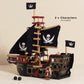 Le Toy Van Barbarossa Pirate Ship Sustainable Wooden Toy Playset