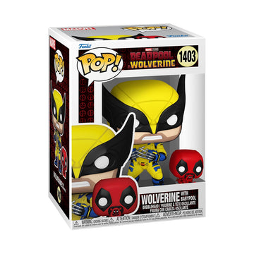 Funko POP! & Buddy: Deadpool & Wolverine - Wolverine with Babypool - Collectable Vinyl Figure - Gift Idea - Official Merchandise - for Kids & Adults