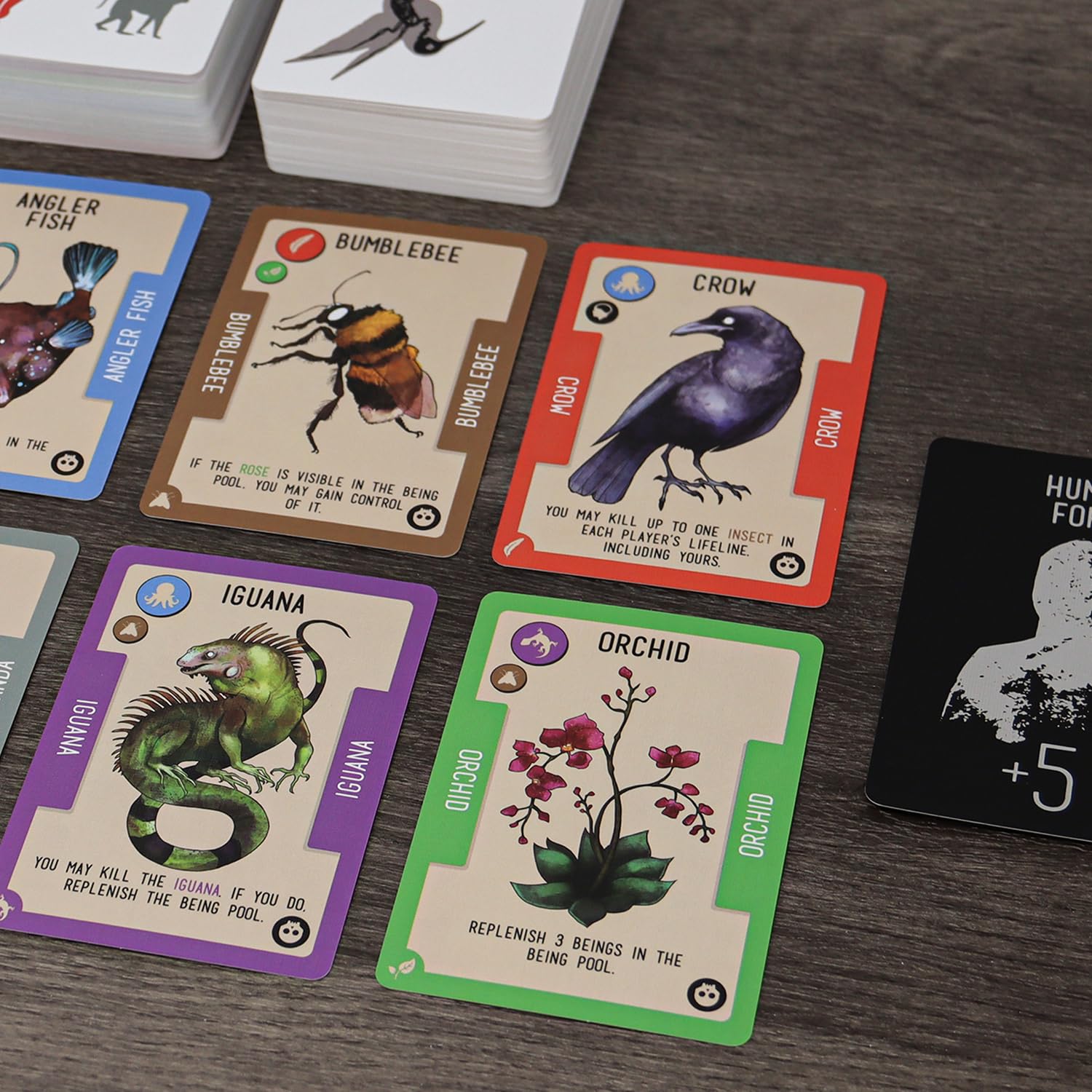 Reincardnated by Doolittle Gaming - A Turn-Based Deck Drafting Card Game - Strategy Party Game for 2-6 Players on Family Game Night