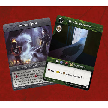 Renegade Game Studios Vampire: The Masquerade Rivals: Shadows and Shrouds Expandable Card Game - Expansion to Vampire: The Masquerade Rivals Core