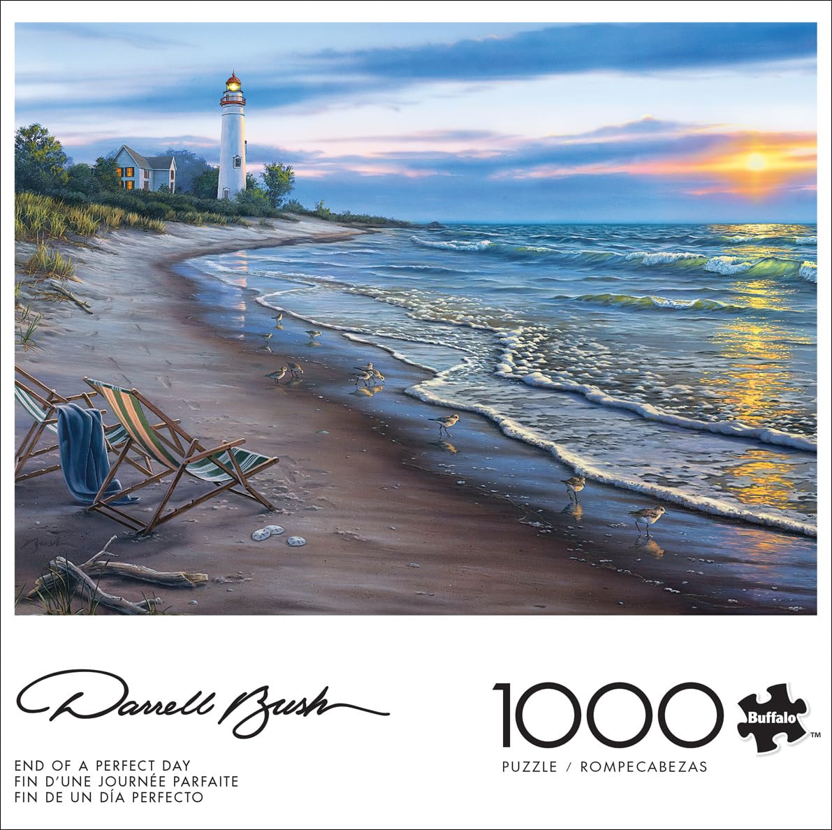 Buffalo Games - End of a Perfect Day - 1000 Piece Jigsaw Puzzle for Adults