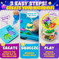 AGENTLAN Magic Water Elf,DIY Squishy Maker Kit,Water Sensory Toys for Kids