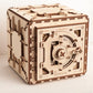 UGEARS Model Safe Kit 3D Wooden Puzzles for Adults - Wooden Model Kits for Adults - Mechanical Safe Puzzle Box, 3D Puzzles for Adult, DIY Wooden