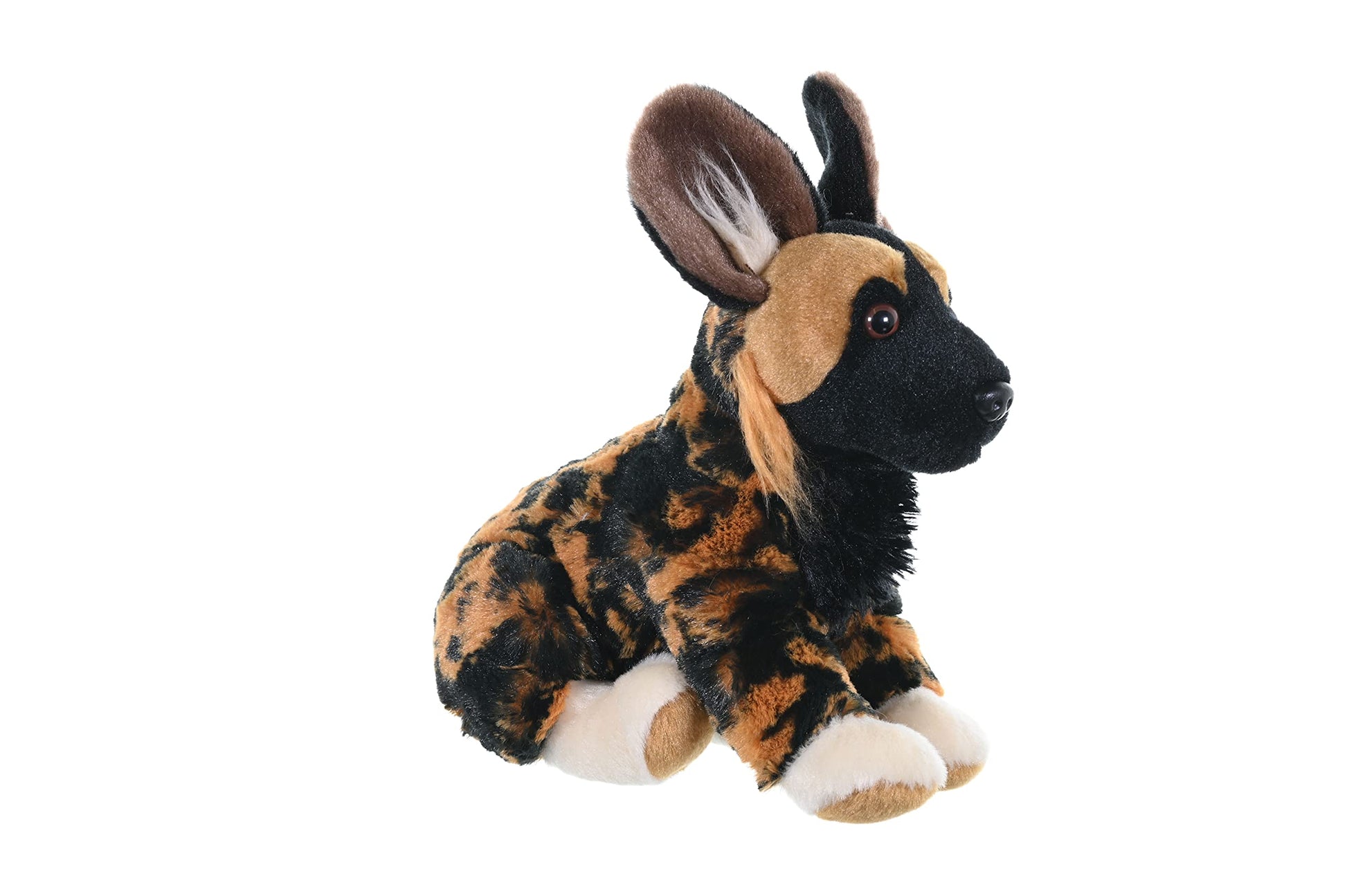 Wild Republic African Wild Dog Plush, Stuffed Animal, Plush Toy, Gifts for Kids, Cuddlekins 8 Inches